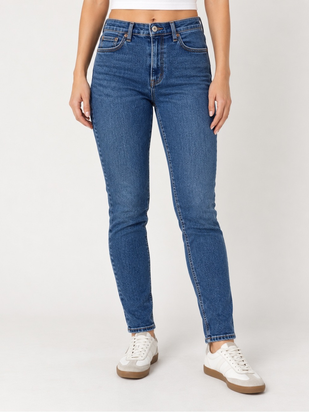 Abercrombie & Fitch The Skinny High Rise Jeans Size 29/8 Dark Wash